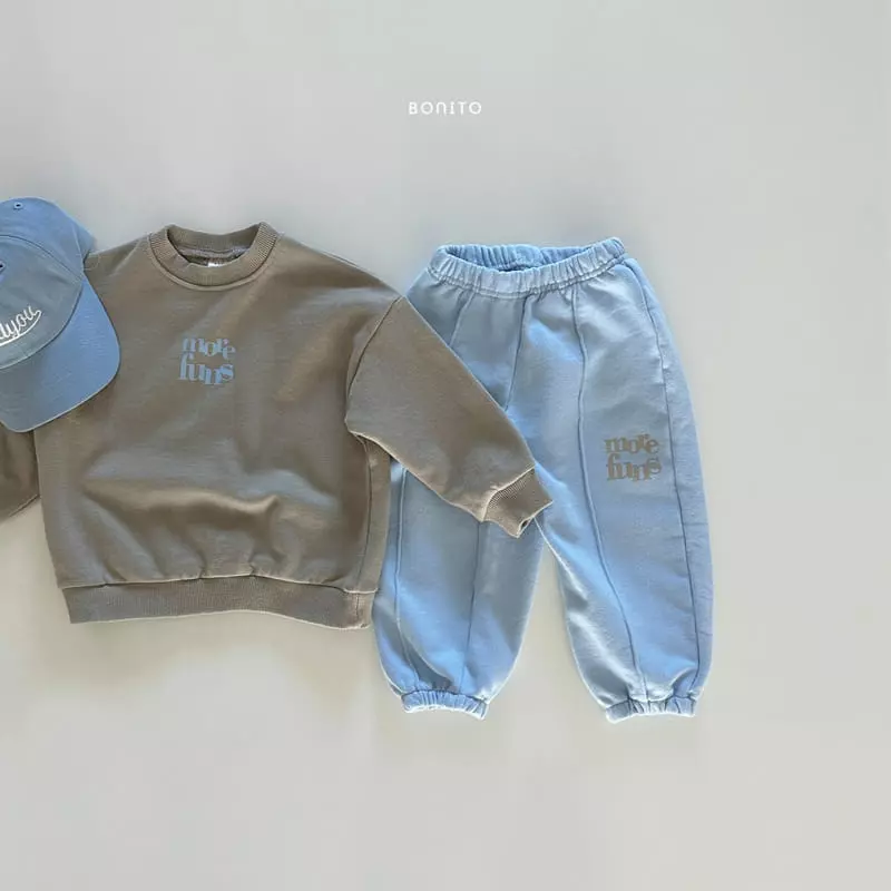 Bonito - Korean Baby Fashion - #babyoutfit - More Funs Top Bottom Set - 6