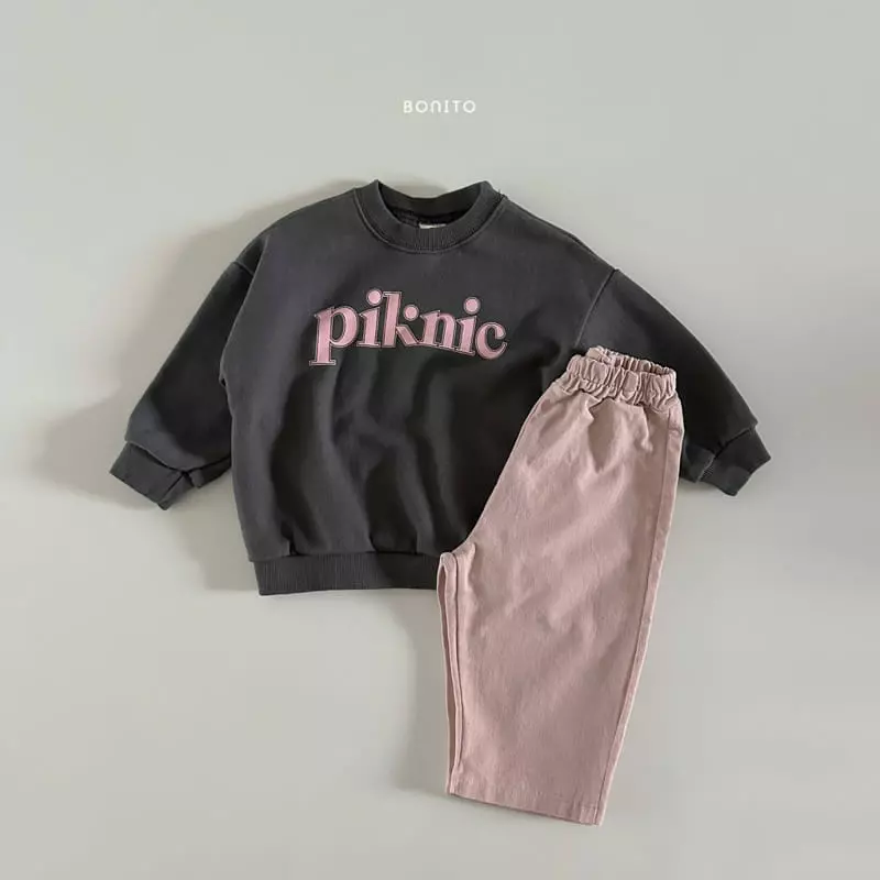 Bonito - Korean Baby Fashion - #babywear - Picnic Sweatshirt - 7