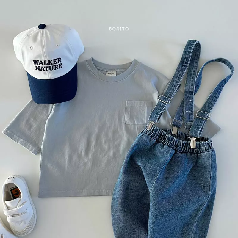 Bonito - Korean Baby Fashion - #babywear - Loose Pocket Tee - 9