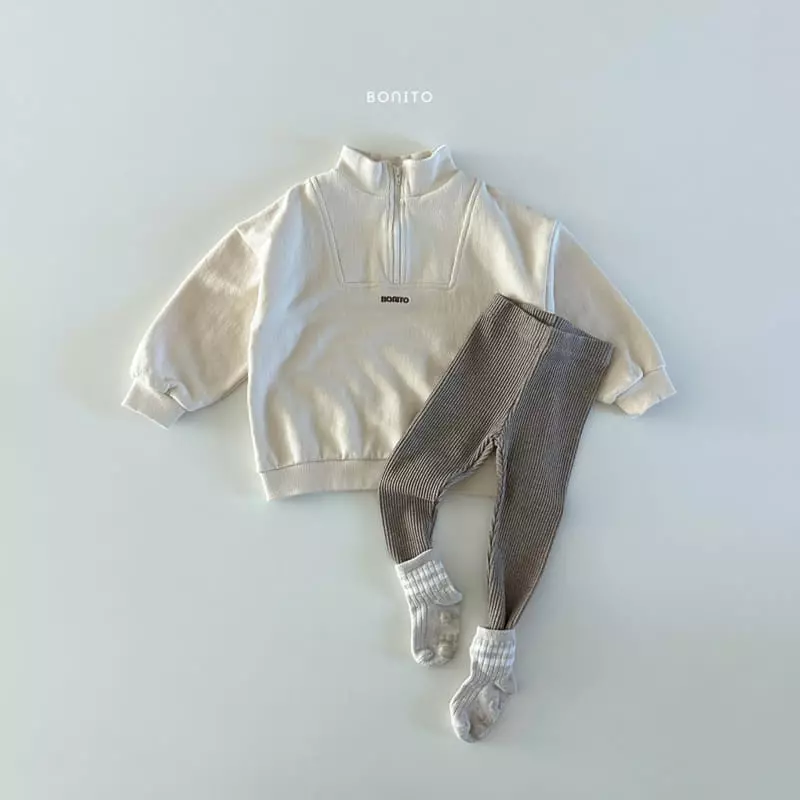 Bonito - Korean Baby Fashion - #onlinebabyboutique - Bonny Half Zip-up - 7