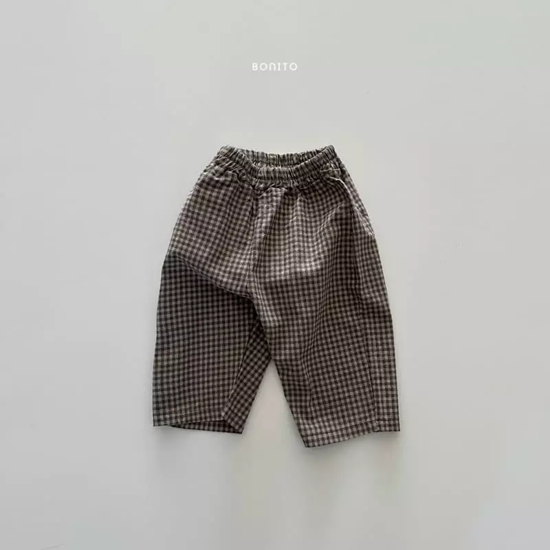 Bonito - Korean Baby Fashion - #smilingbaby - Zan Check Pants - 2