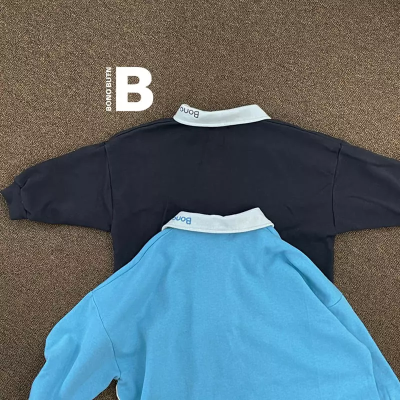 Bonobutton - Korean Children Fashion - #kidsstore - Mink Choco Milk Collar Tee