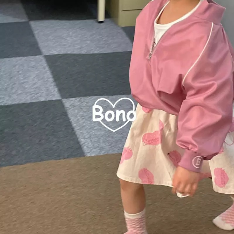 Bonobutton - Korean Children Fashion - #stylishchildhood - Heart Donut Skirt - 3