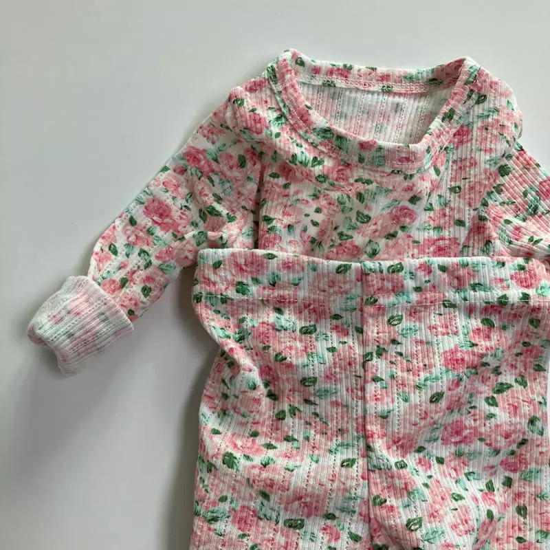 Brody Jane - Korean Baby Fashion - #babyboutique - Rose Top Bottom Set - 5