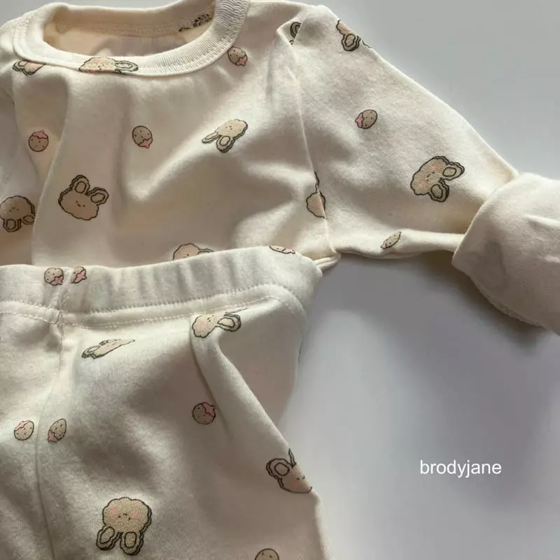 Brody Jane - Korean Baby Fashion - #babyfashion - Cookie Rabbit Top Bottom sEt - 4