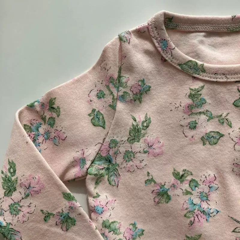 Brody Jane - Korean Baby Fashion - #babylifestyle - Flower Garden Top Bottom Set - 7