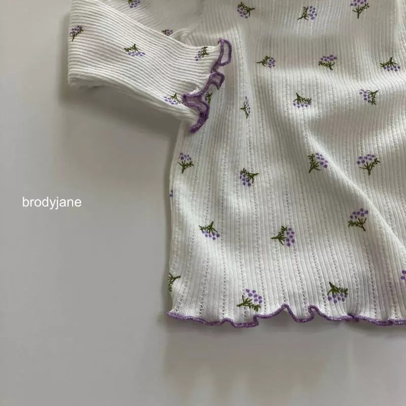 Brody Jane - Korean Baby Fashion - #babywear - Berry Frill Top Bottom Set - 4