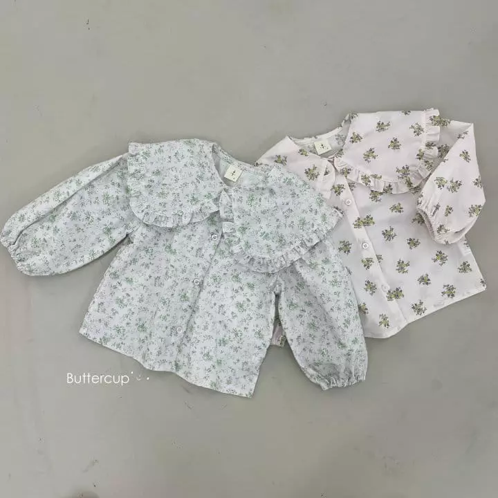 Buttercup - Korean Children Fashion - #designkidswear - Big Collar Blouse - 12