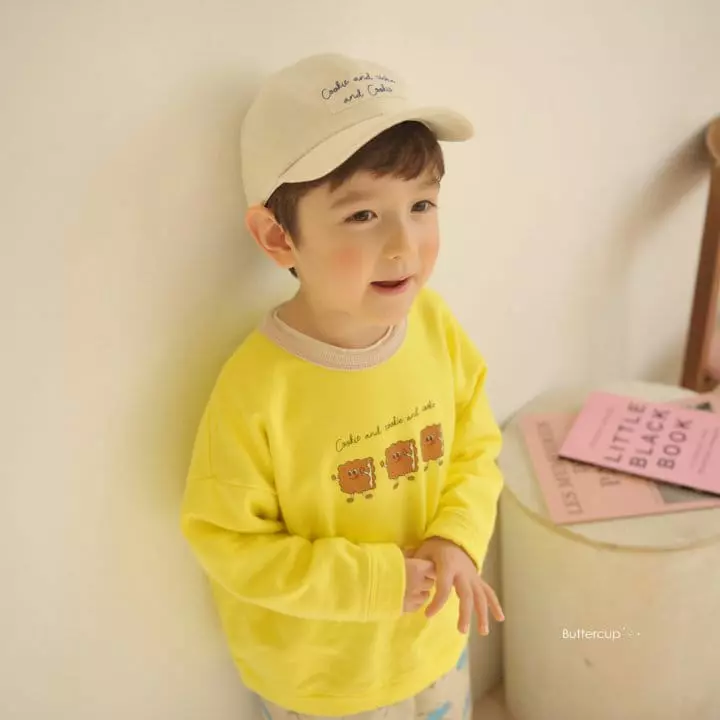 Buttercup - Korean Children Fashion - #kidsshorts - Cookies Sweatshirt