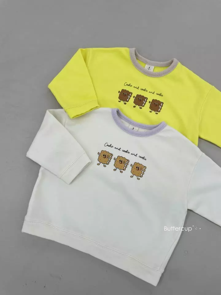Buttercup - Korean Children Fashion - #prettylittlegirls - Cookies Sweatshirt - 8