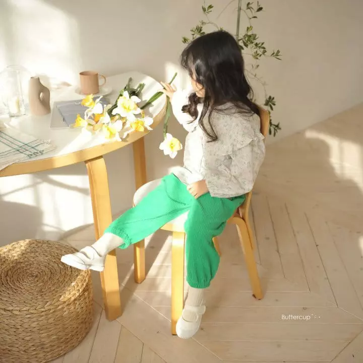 Buttercup - Korean Children Fashion - #stylishchildhood - Big Collar Blouse - 9