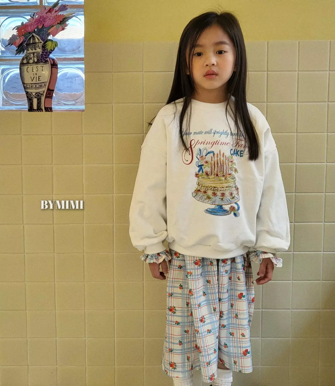 Bymimi - Korean Children Fashion - #childofig - Cake Sweatshirt - 3