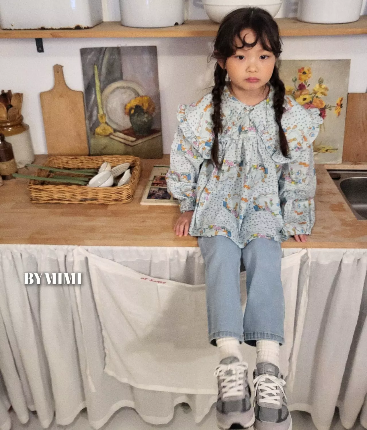 Bymimi - Korean Children Fashion - #childrensboutique - Bobo Denim Jeans