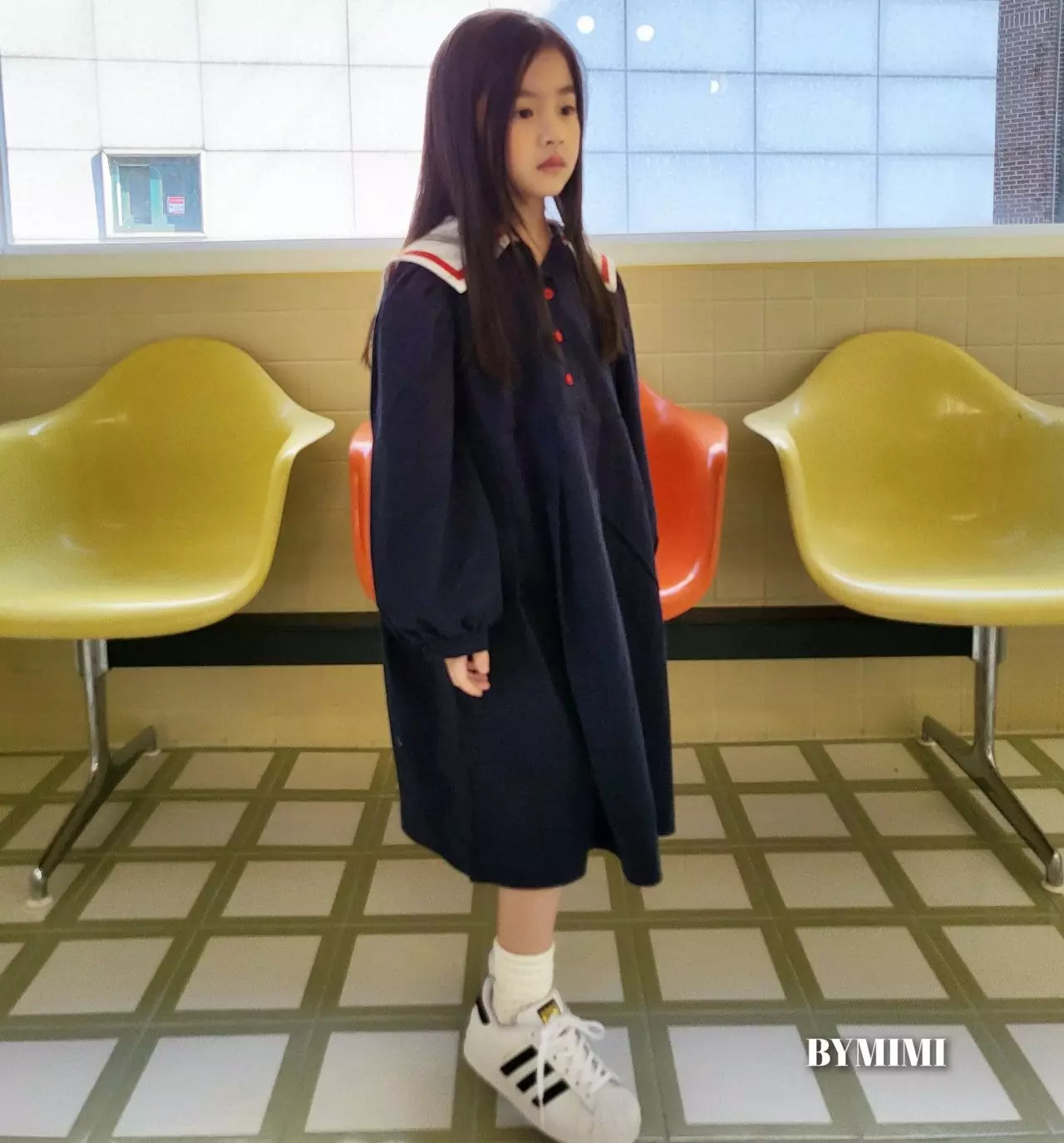 Bymimi - Korean Children Fashion - #discoveringself - Sailor One-piece - 10