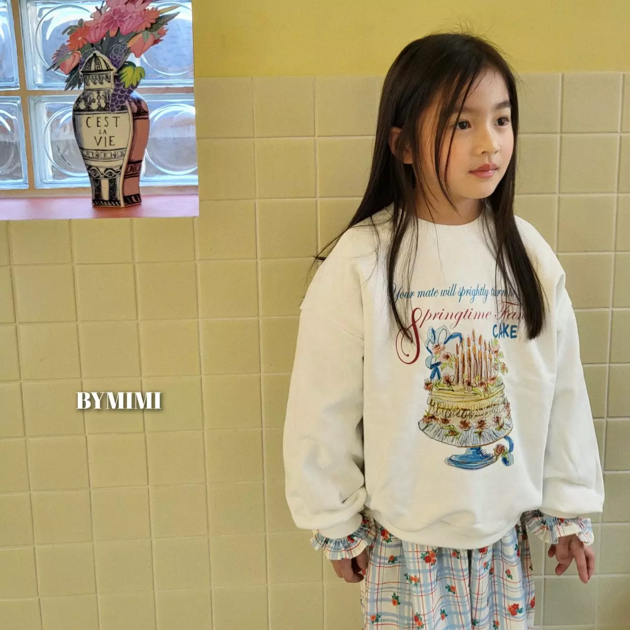 Bymimi - Korean Children Fashion - #fashionkids - Cake Sweatshirt - 7