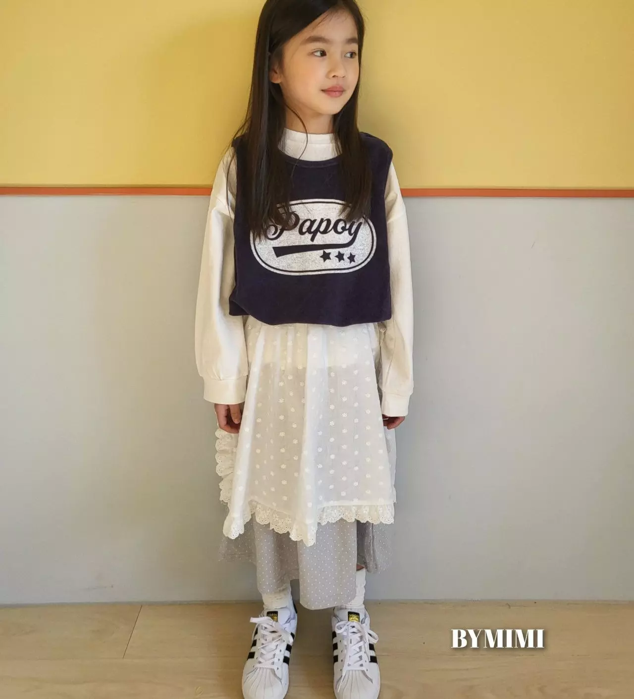 Bymimi - Korean Children Fashion - #kidzfashiontrend - Terry Vest - 6