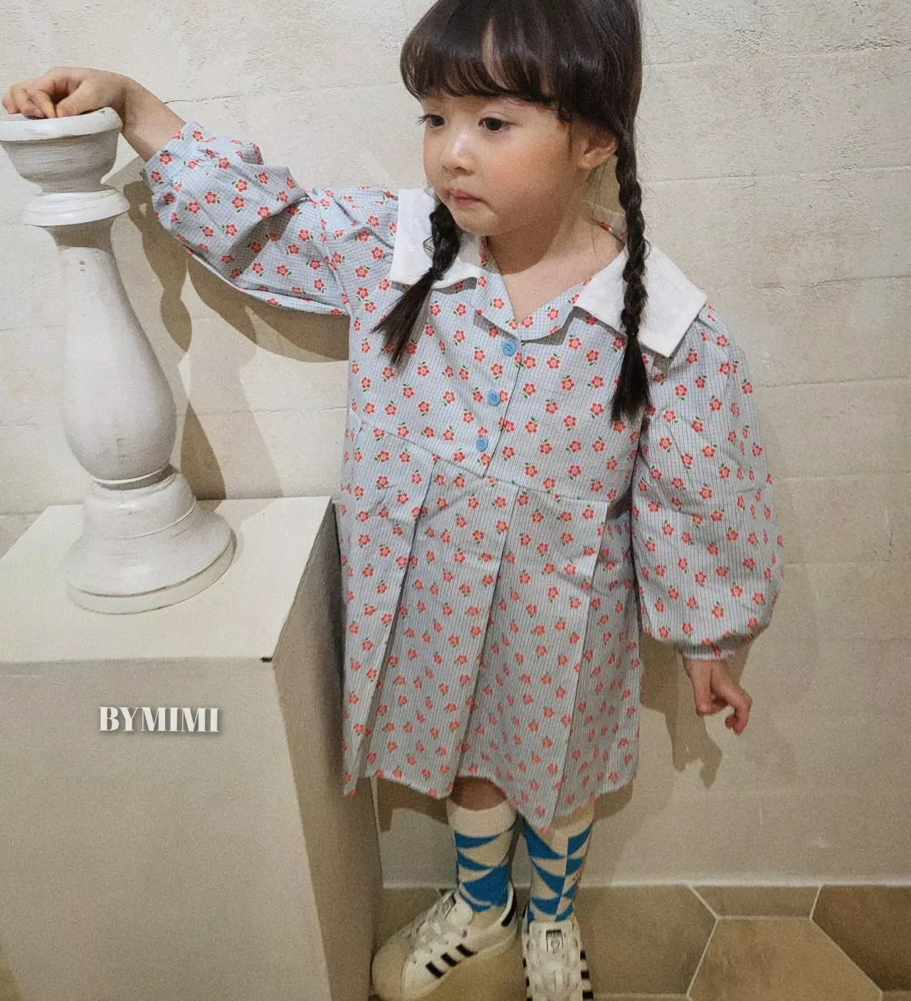 Bymimi - Korean Children Fashion - #magicofchildhood - Sailor One-piece