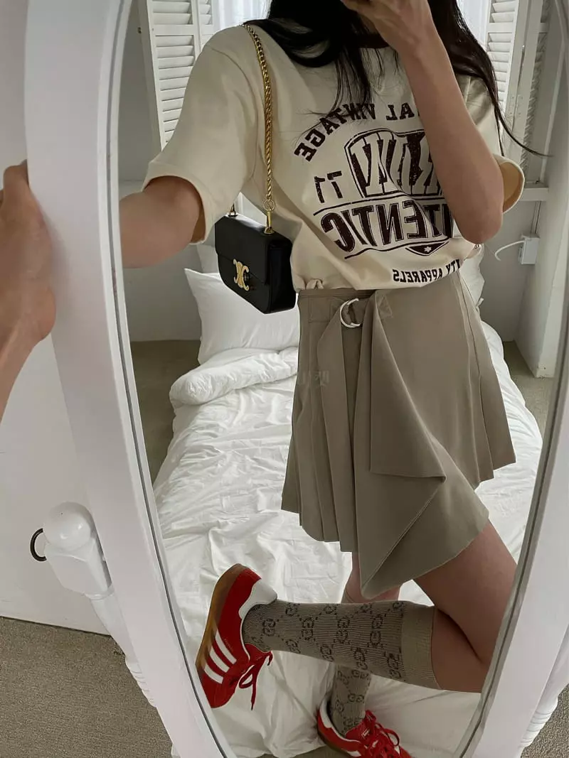 Chapter - Korean Women Fashion - #momslook - Loise Pleats Skirt - 6