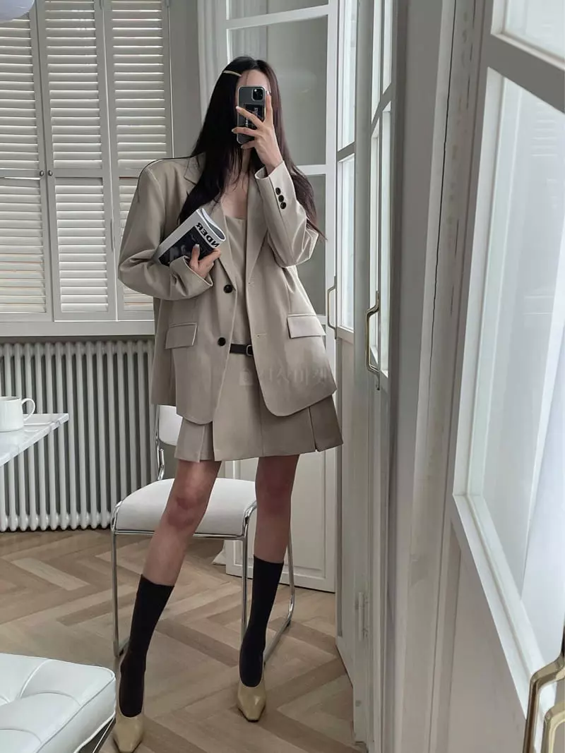 Chapter - Korean Women Fashion - #momslook - Masion Low One-piece - 3