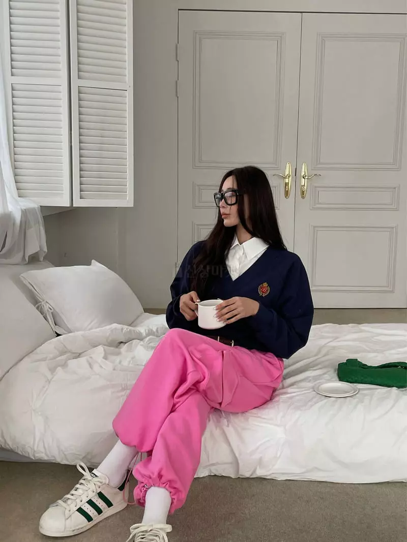 Chapter - Korean Women Fashion - #momslook - Embrodiery Shirt Sweatshirt