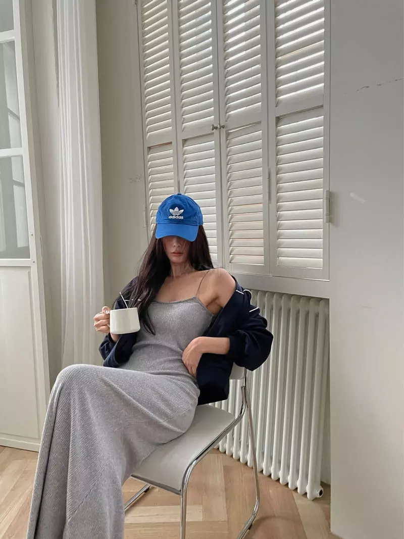 Chapter - Korean Women Fashion - #momslook - Knit Rib One-piece - 5