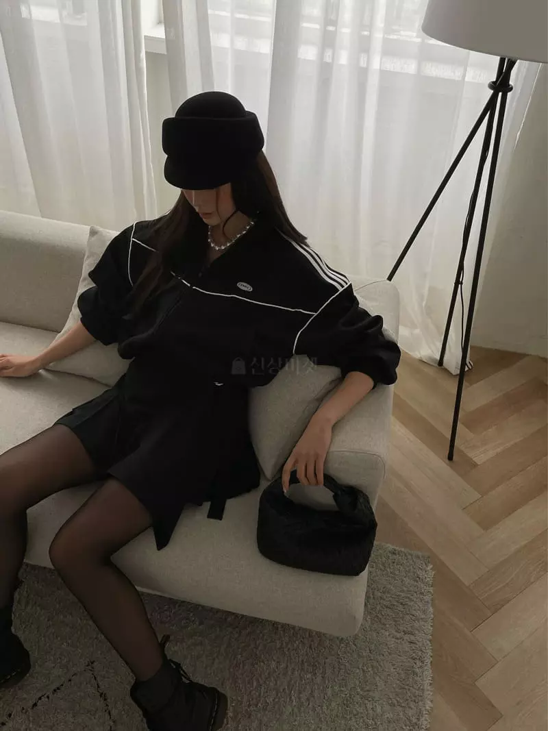 Chapter - Korean Women Fashion - #momslook - Track Zipper Jacket - 3
