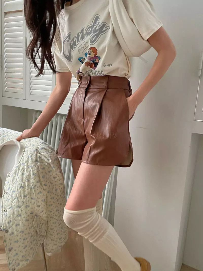 Chapter - Korean Women Fashion - #restrostyle - Candy Crack Tee - 5
