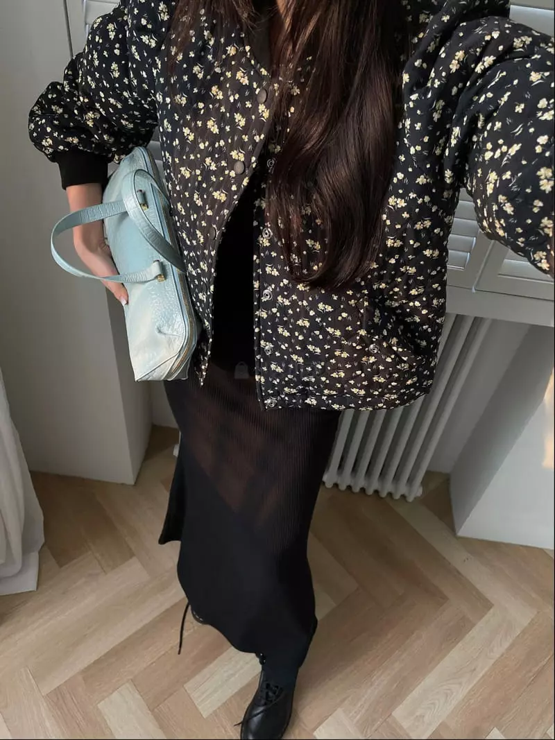 Chapter - Korean Women Fashion - #romanticstyle - Jojo Flower Jumper - 5