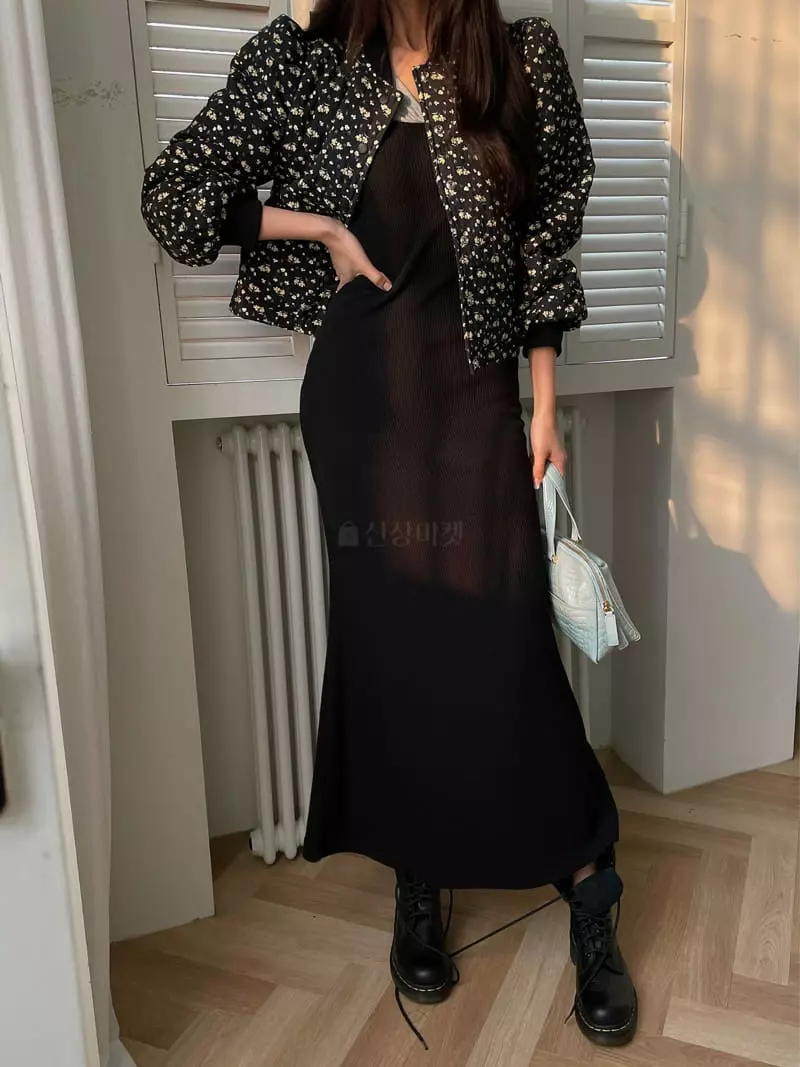 Chapter - Korean Women Fashion - #shopsmall - Jojo Flower Jumper - 6