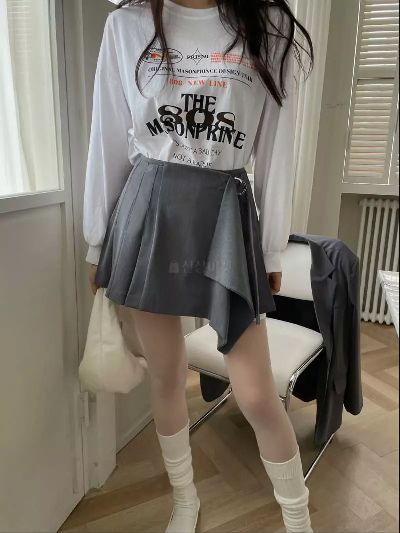Chapter - Korean Women Fashion - #womensfashion - Loise Pleats Skirt