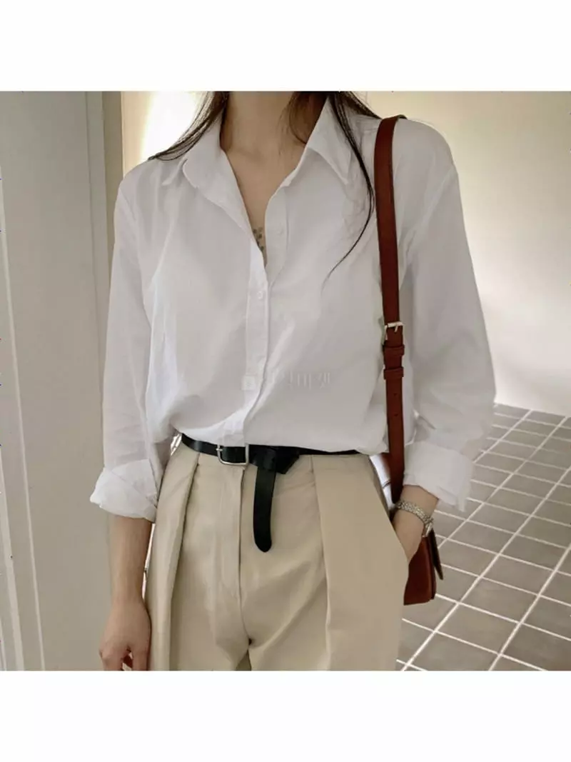 Chemi - Korean Women Fashion - #momslook - Chemi Shirt - 5