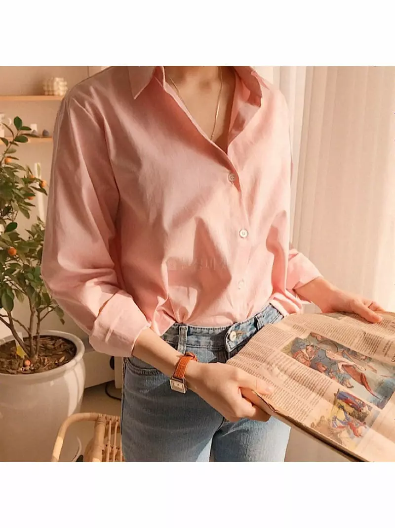 Chemi - Korean Women Fashion - #womensfashion - Vitamine Shirt - 4