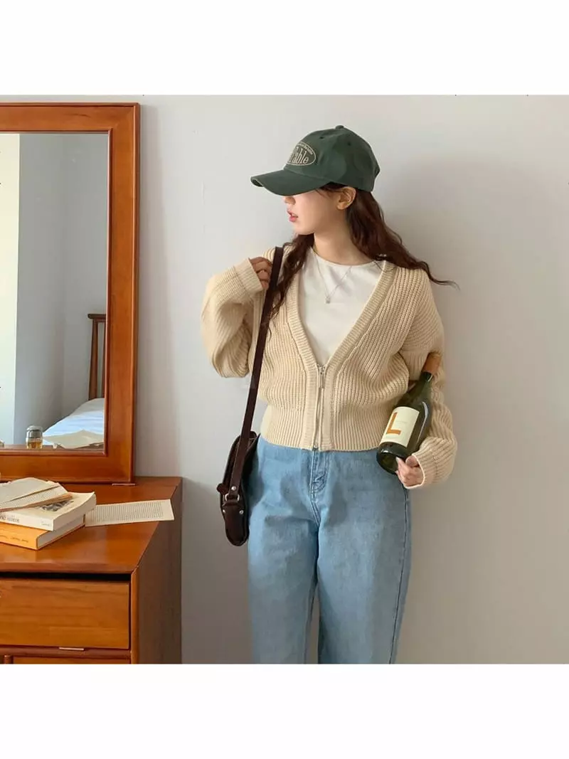 Chemi - Korean Women Fashion - #thatsdarling - Bijou Cardigan - 2