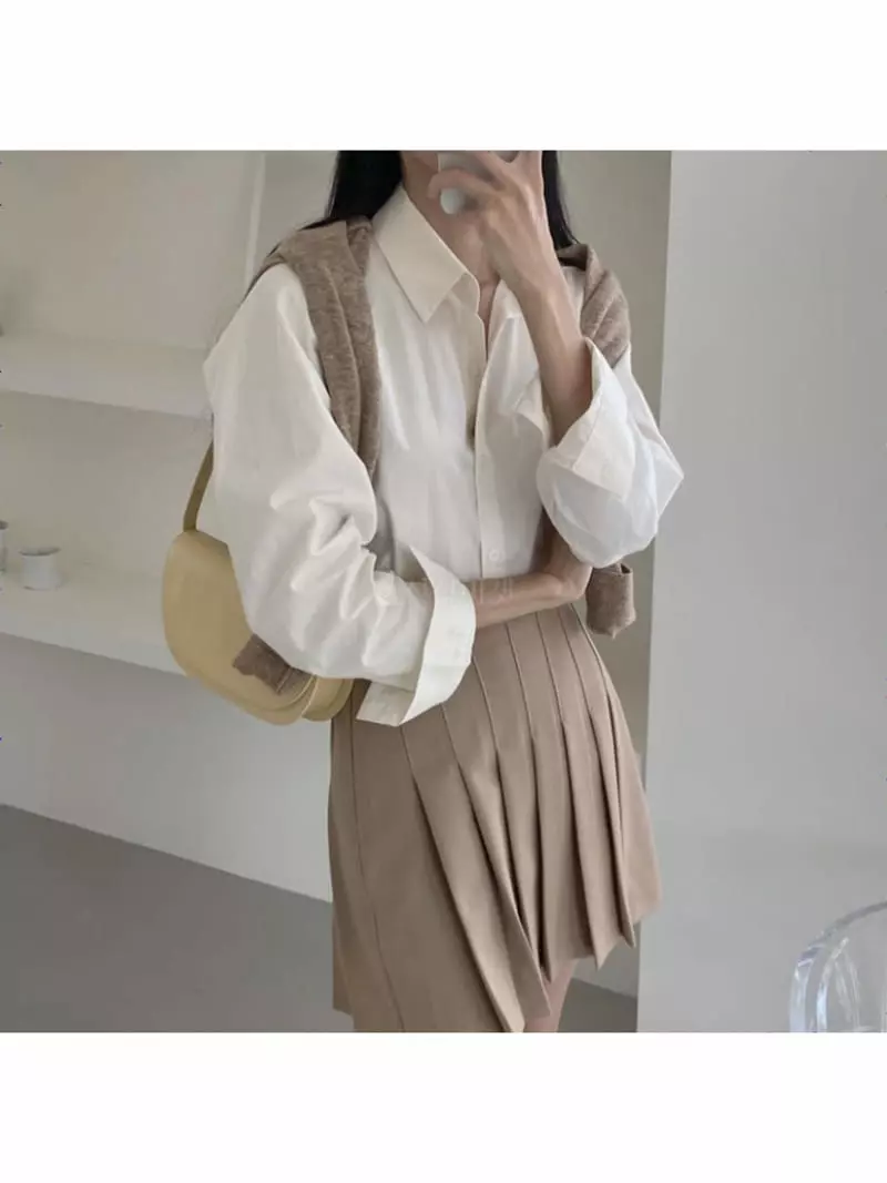 Chemi - Korean Women Fashion - #thelittlethings - Chemi Shirt - 2