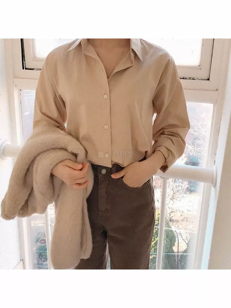 Chemi - Korean Women Fashion - #womensfashion - Vitamine Shirt - 5