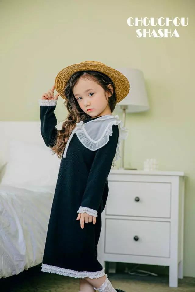 Chouchou Shasha - Korean Children Fashion - #Kfashion4kids - Ruffle Collar - 10