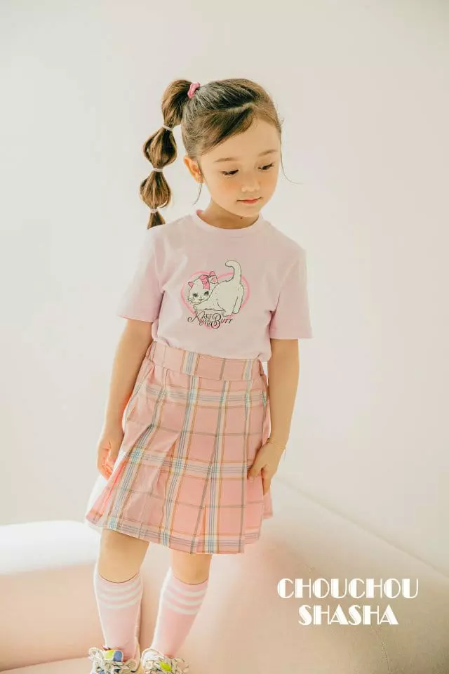 Chouchou Shasha - Korean Children Fashion - #discoveringself - Kitty Tee - 6