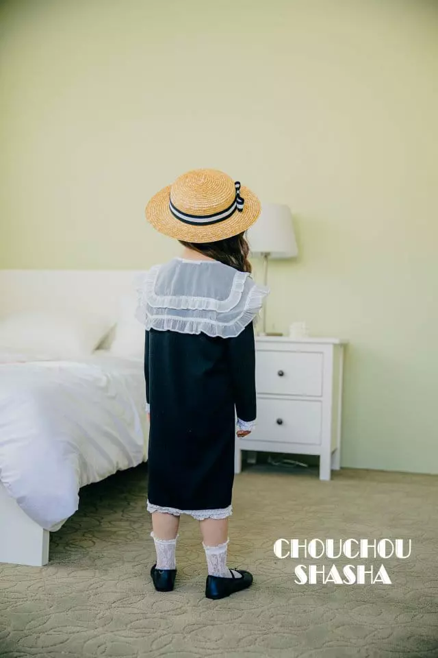 Chouchou Shasha - Korean Children Fashion - #kidzfashiontrend - Ruffle Collar - 9