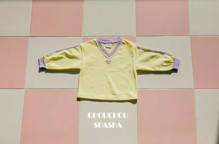 Chouchou Shasha - Korean Children Fashion - #magicofchildhood - Harnie V Neck Tee - 11