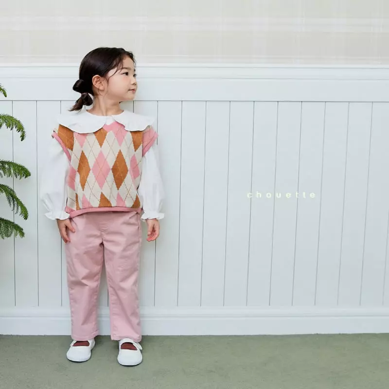 Chouette - Korean Children Fashion - #discoveringself - ruffle Collar Blouse - 8