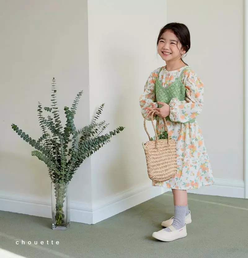 Chouette - Korean Children Fashion - #kidsstore - Bustier Vest L~XL - 5
