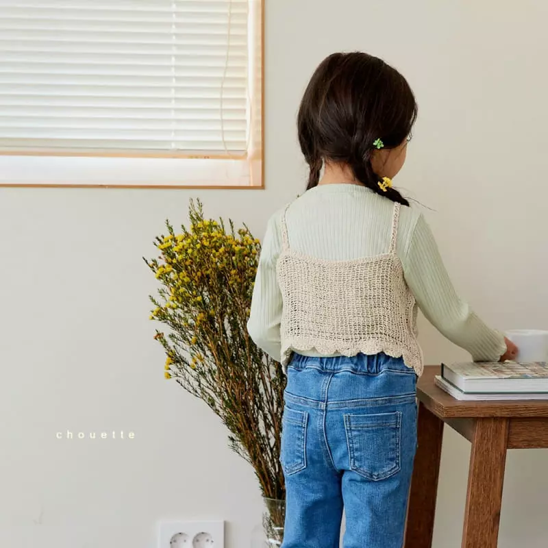 Chouette - Korean Children Fashion - #magicofchildhood - Modal Rib Tee