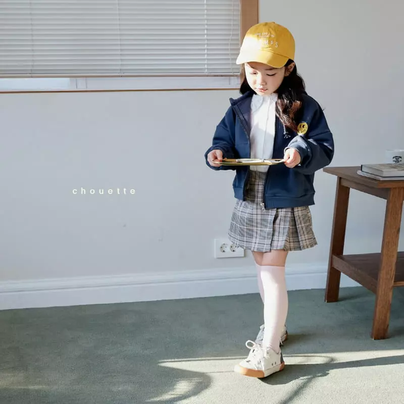 Chouette - Korean Children Fashion - #stylishchildhood - Smile Zip-up Jumper - 5