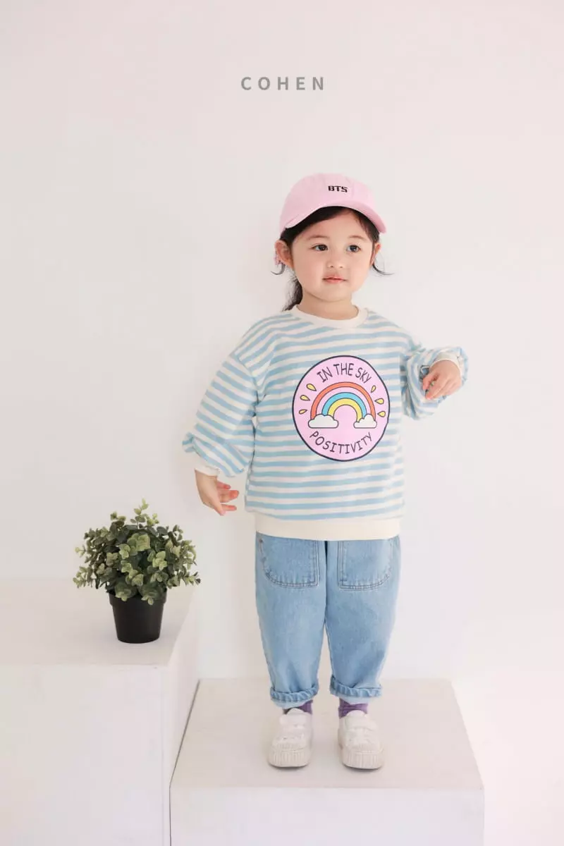 Cohen - Korean Children Fashion - #childofig - Rainbow Tee - 5