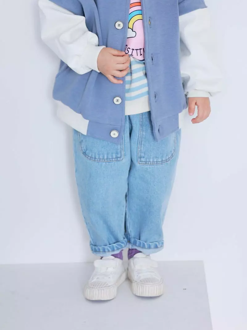 Cohen - Korean Children Fashion - #fashionkids - Pocket Jeans - 9