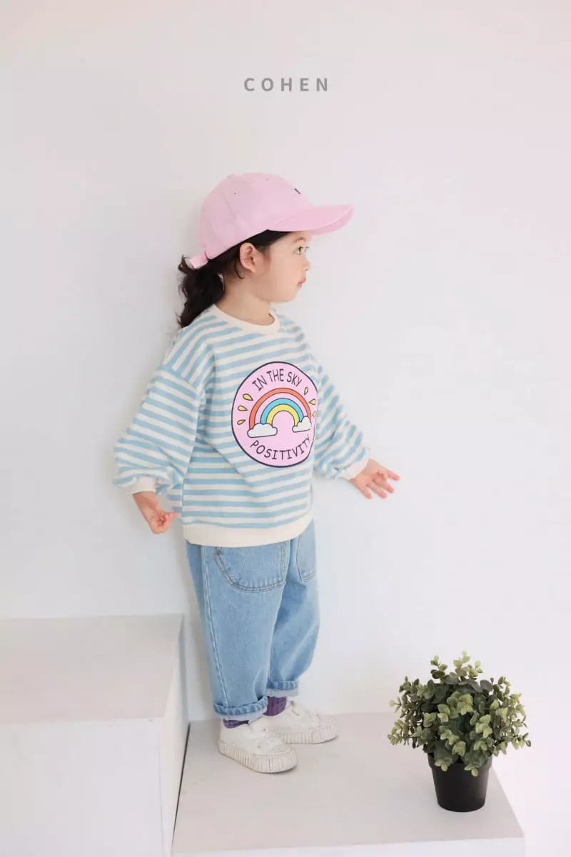 Cohen - Korean Children Fashion - #kidsshorts - Rainbow Tee - 10