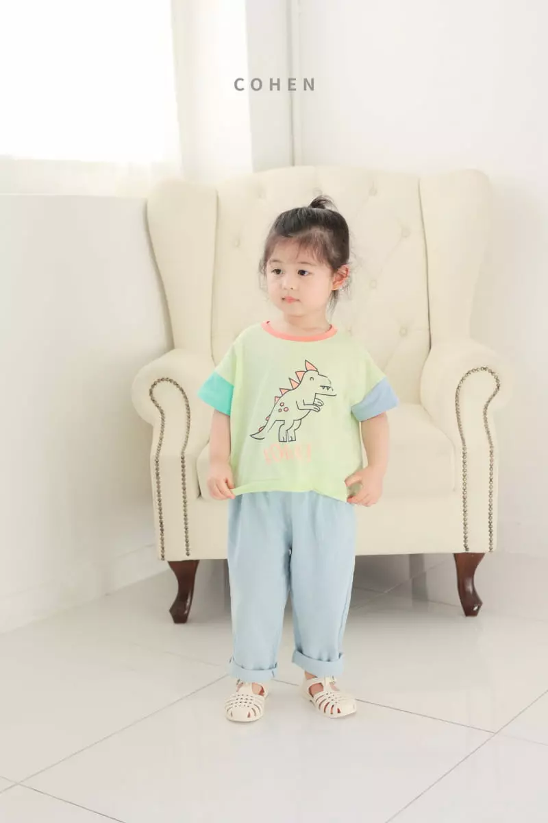 Cohen - Korean Children Fashion - #minifashionista - Dino Tee - 2