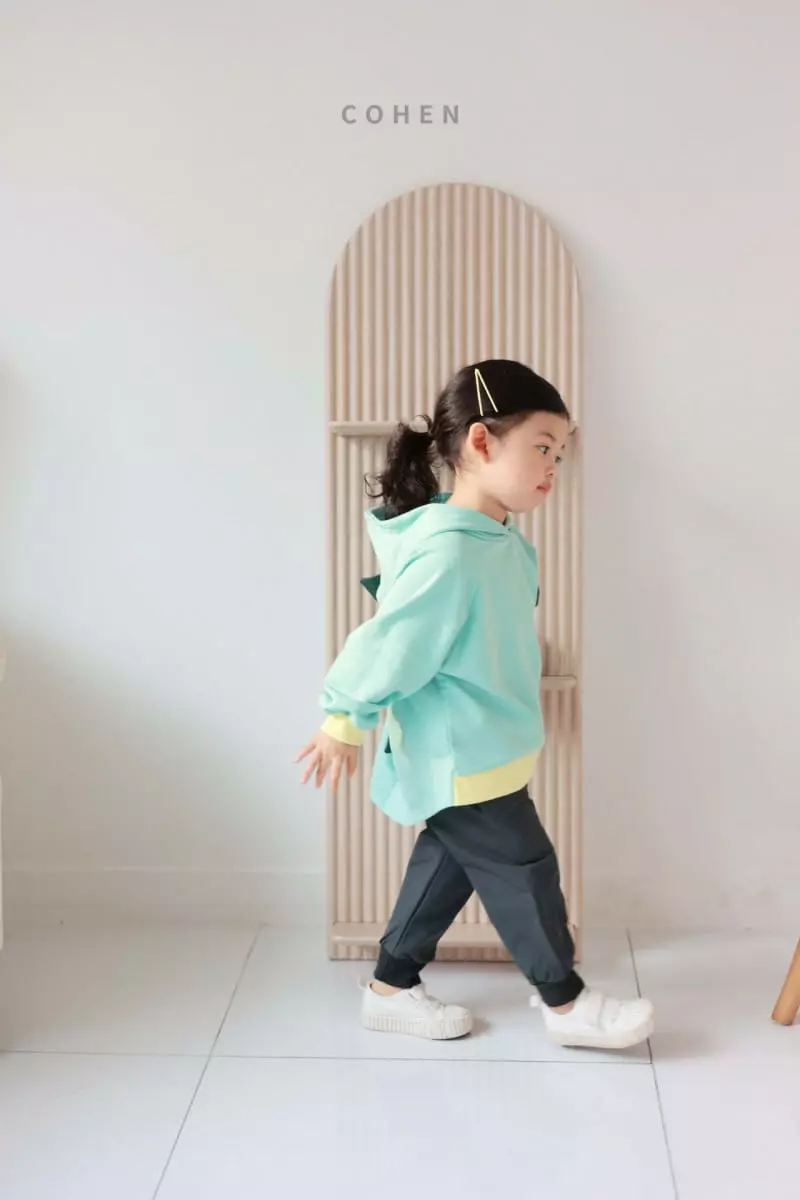 Cohen - Korean Children Fashion - #stylishchildhood - Dino Hoody Tee - 3