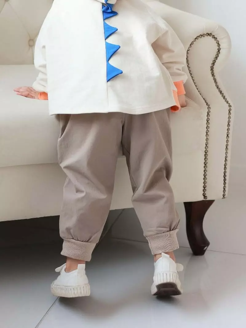 Cohen - Korean Children Fashion - #todddlerfashion - Riseinf Pants - 5