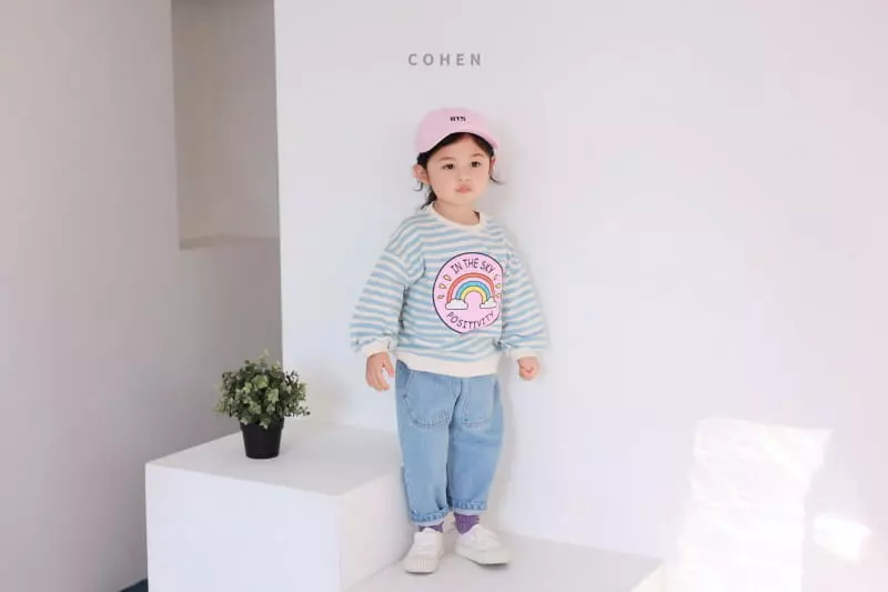 Cohen - Korean Children Fashion - #todddlerfashion - Rainbow Tee - 2